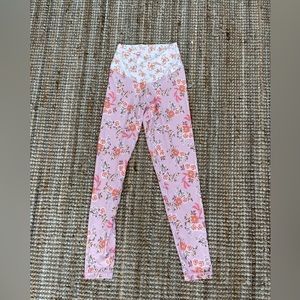 Aerie Crossover floral leggings